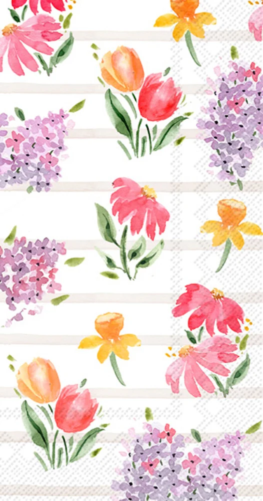 Easter Garden Guest Towel
