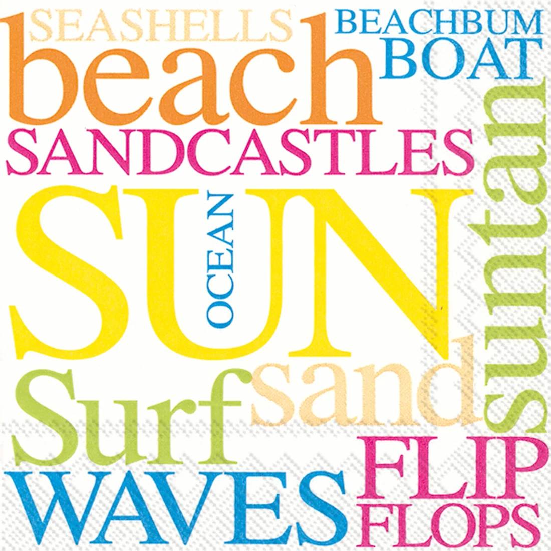 Beach Cocktail Napkin