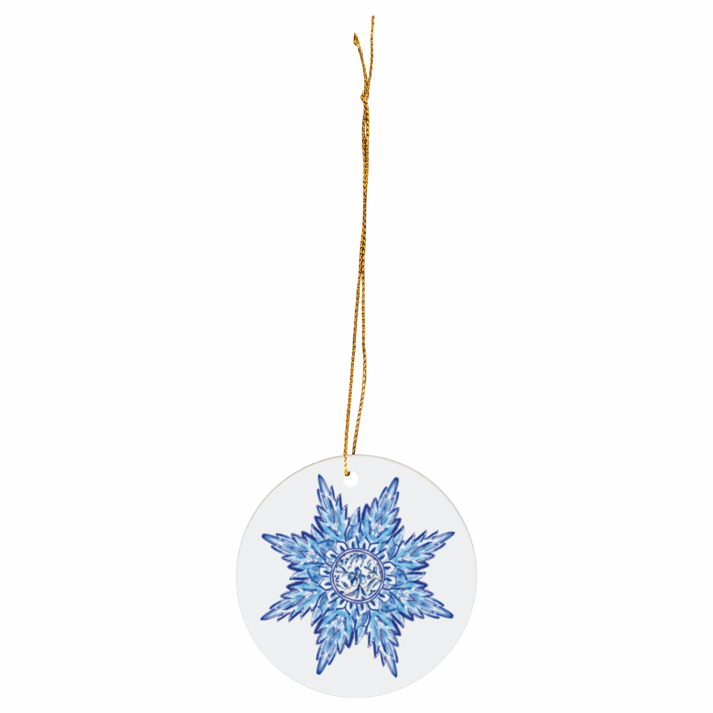 Blue Star Ornament